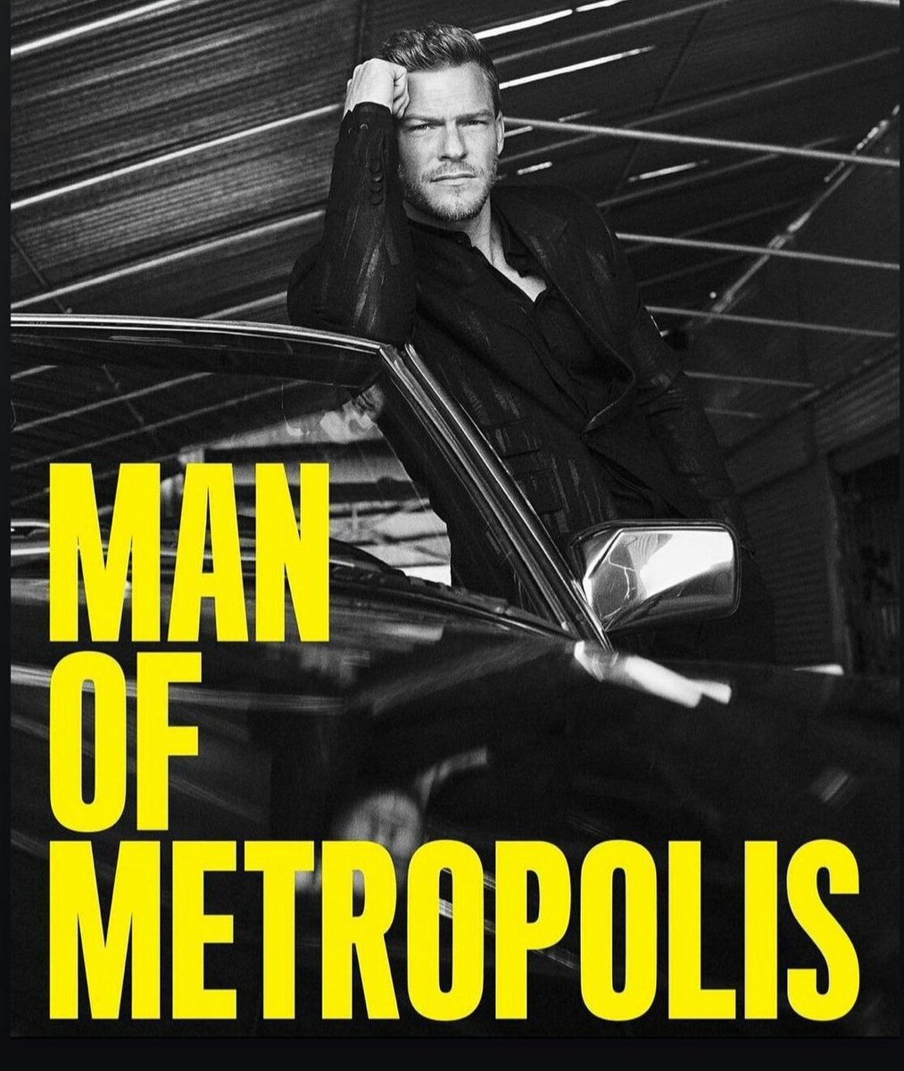 ARitchsonBrasil's tweet photo. 📸 Alan Ritchson para a Man of Metropolis https://t.co/7nV9jDXM14