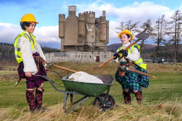 Braemar Castle, is currently closed and undergoing a £1.6M restoration. We apologise if you were hoping to visit soon. More information at” Raising the Standard". We are aiming for a re-opening date of July 2023. See you then!
 #braemar #aberdeenshire #cairngormsnationalpark