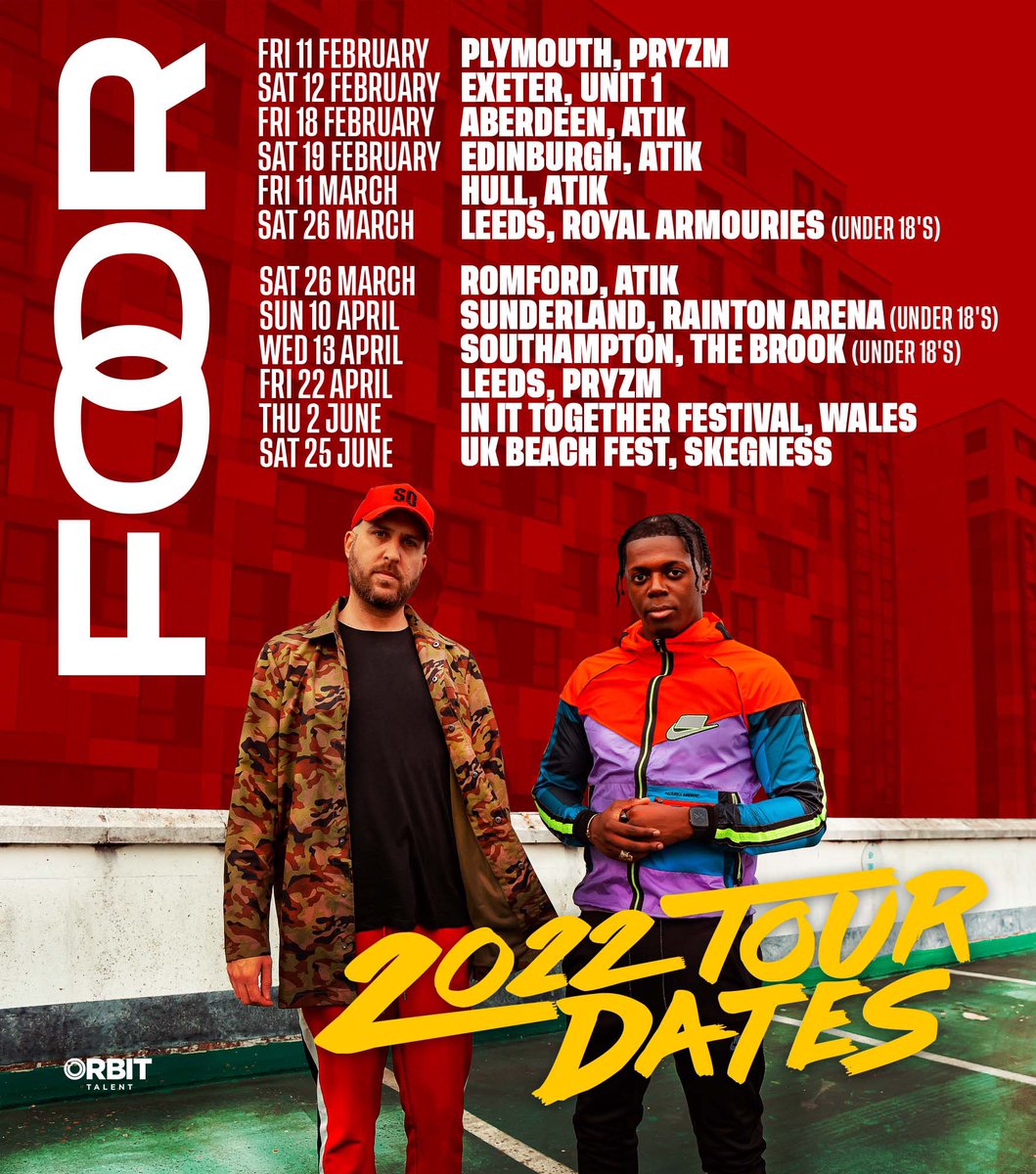Where you can catch us over the next few months <a href="/GavinFoord/">Gavin Foord</a> <a href="/TYRONE1MC/">Tyrone</a> @OrbitTalent