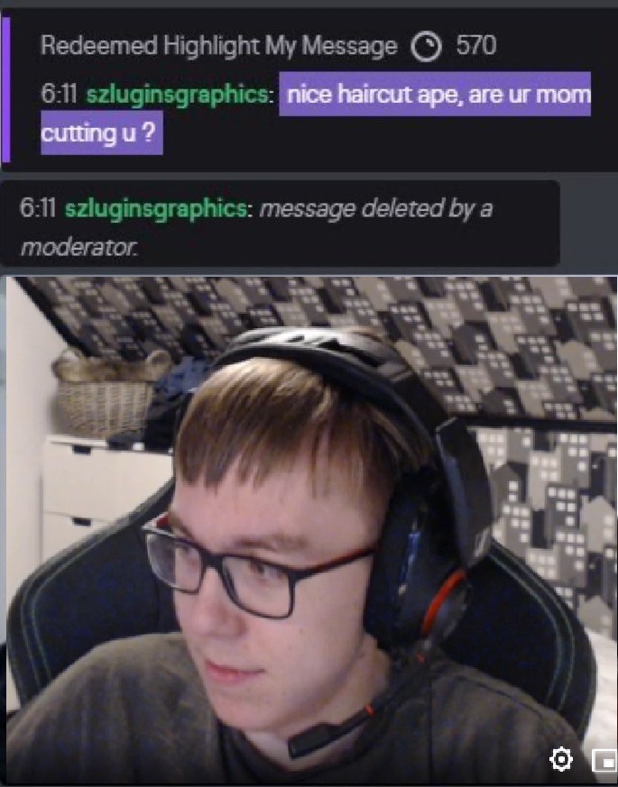 Drututt's tweet photo. Barber did a lil amount of trolling https://t.co/R4530UQs6a