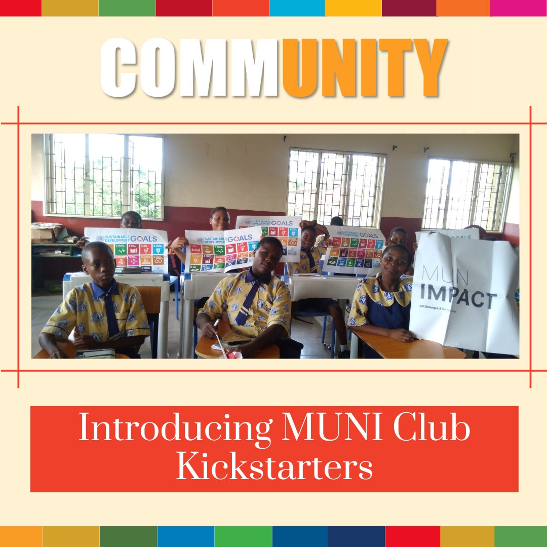 munimpact's tweet photo. Introducing MUN Impact Club Kickstarters!
Read Rita's article about MUN Impact's latest initiative in this month's Community Magazine here: https://t.co/RYbHrsLOFp
#munimpact #communitymag #mun4thesdgs #muni #mun #sdgs #modelun #un #modelunitednations #munclub https://t.co/QeCaCG8mya