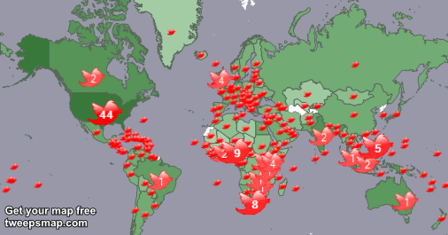 I have 100 new followers from Nigeria 🇳🇬, and more last week. See tweepsmap.com/!can2009