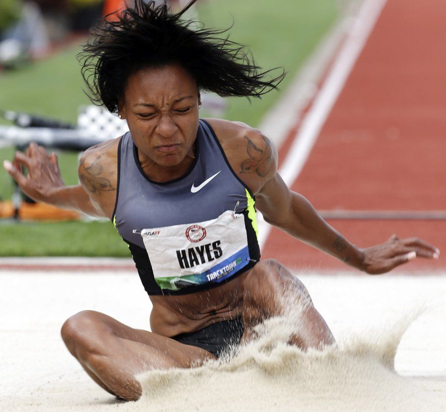 Yesterday was also the birthday of @DatGirlChels_27, a 7.10 performer and an Olympian in 2012 in the women's LJ with a PB of 11.15 over 100m as well