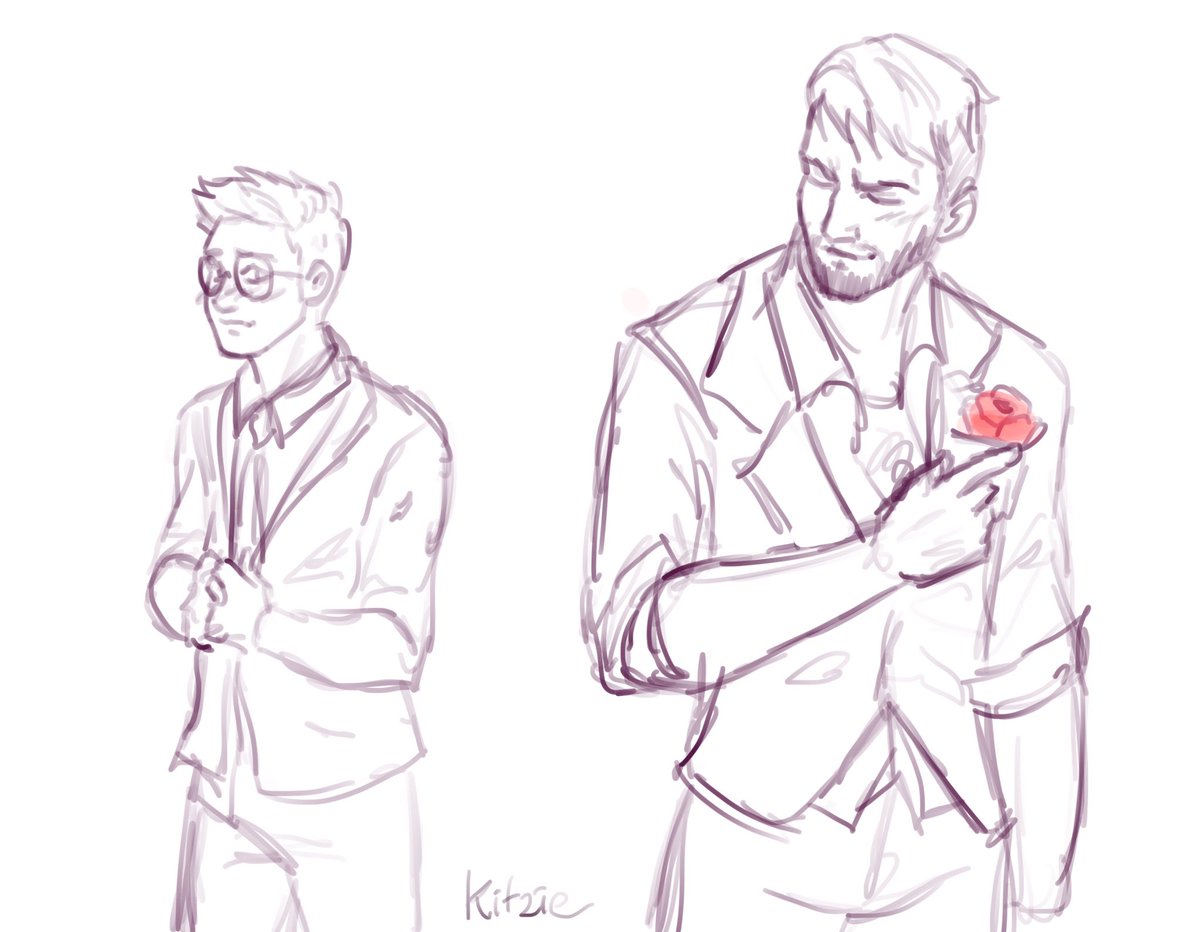 Here’s some David x Dwight / Kingfield based on their valentine cosmetics