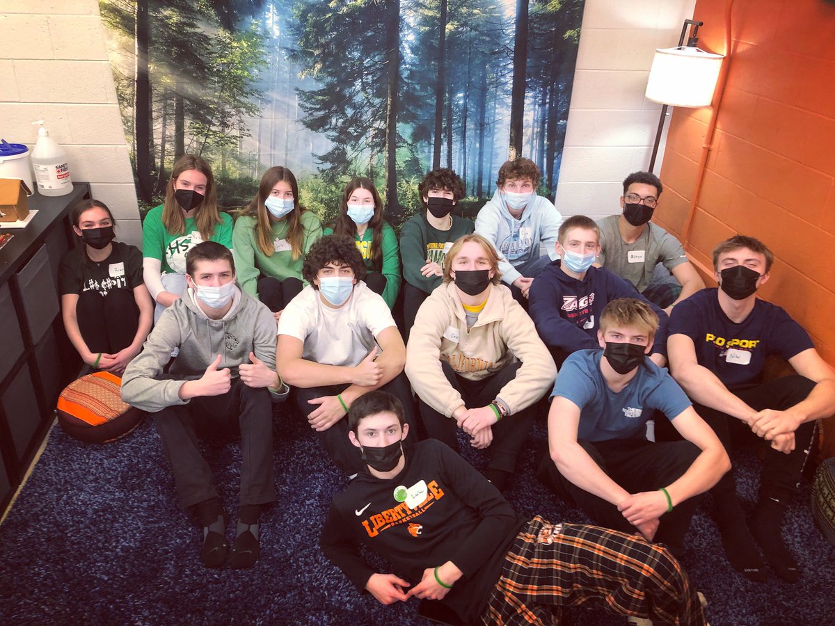 14 new trainees today! 
Shout out to <a href="/LHSwildcatBball/">🏀LHS Basketball🏀</a> who today became the first-ever <a href="/Go_LHS_Wildcats/">LHS Athletics</a> varsity team to have player Green Dot Bystander trained! The final 7 comprised half of our group today.