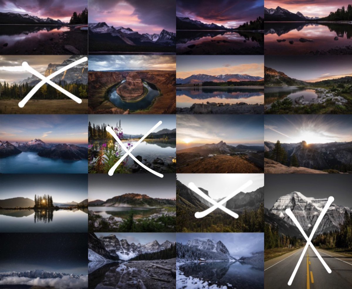 KristaMay108's tweet photo. Gm friends 😊 and then there was 15, these mountains all hold a special place in my heart and all tell a special story for different times in my life. I’m thankful for each moment I spent planning, hiking and photographing them. https://t.co/rPsMWFZgnt https://t.co/HxkNSjyH5O