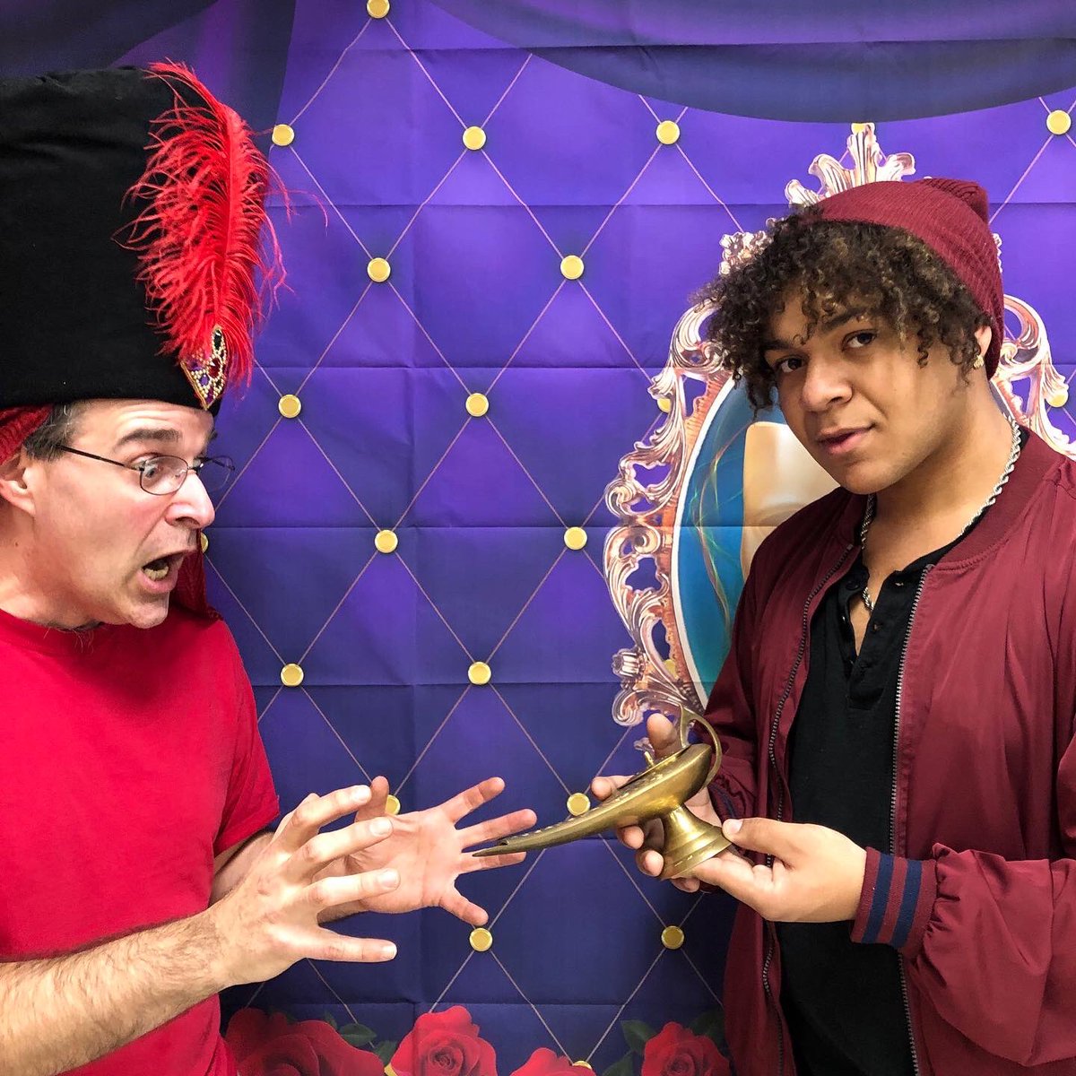 TheatreECCT's tweet photo. Cruella de Vil keeps her son Carlos on a very short leash, & Jafar's son Jay is a natural-born thief. Will they be "Chillin' Like a Villain" in Auradon or is Good the New Bad?
"Disney's Descendants," Feb 18-20, https://t.co/pdaFVPiAN7. #ECCT33 #RottenToTheCore #CVPremiere https://t.co/1zfTxyIydv