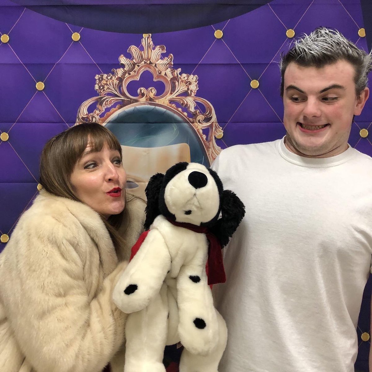 TheatreECCT's tweet photo. Cruella de Vil keeps her son Carlos on a very short leash, & Jafar's son Jay is a natural-born thief. Will they be "Chillin' Like a Villain" in Auradon or is Good the New Bad?
"Disney's Descendants," Feb 18-20, https://t.co/pdaFVPiAN7. #ECCT33 #RottenToTheCore #CVPremiere https://t.co/1zfTxyIydv