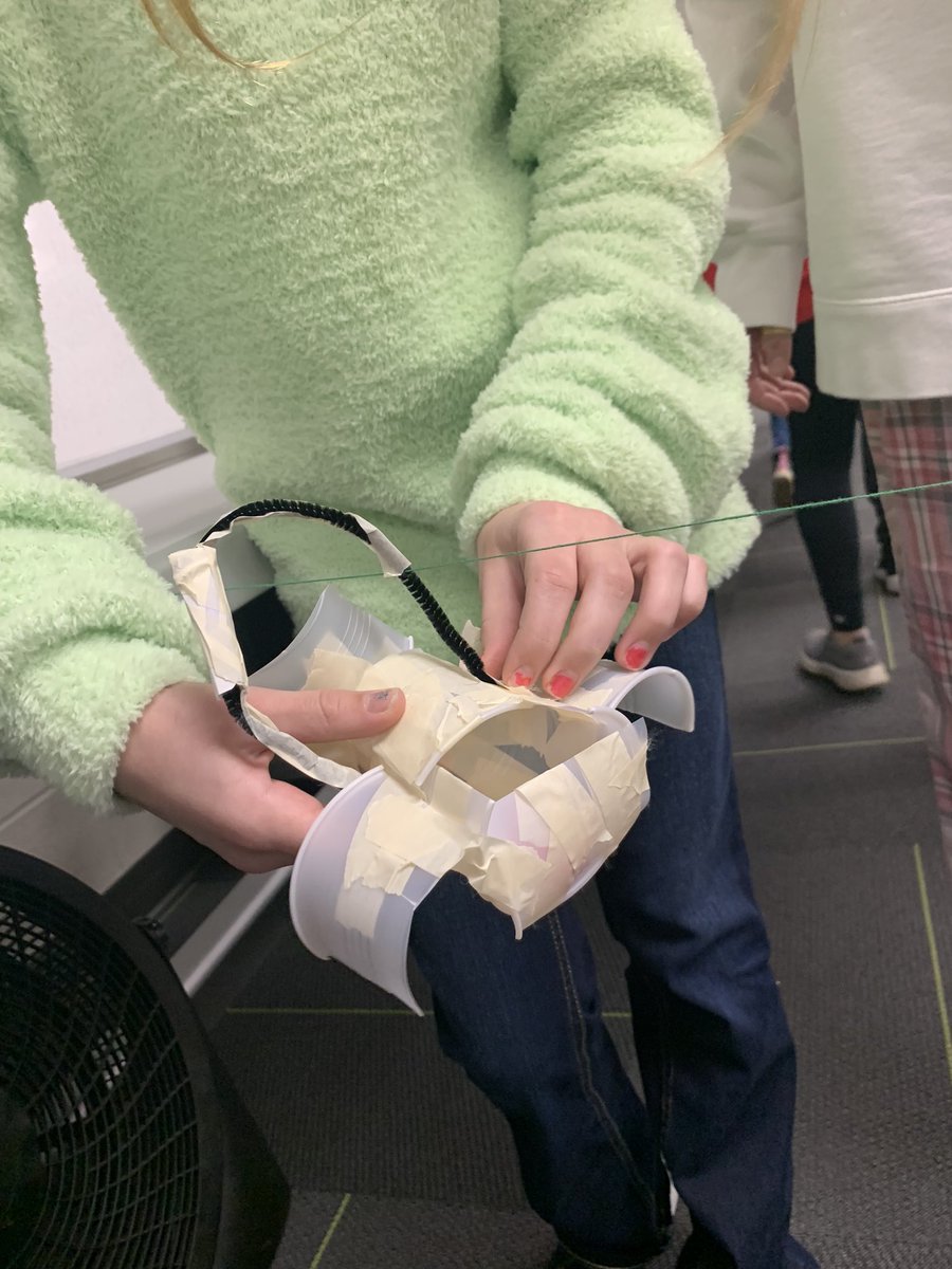 5th graders explored force and motion, gravity, and friction in the Makerspace this week while creating ideas to “cross a chasm”. Their creativity is inspiring! #LMElementary <a href="/LM_Schools/">Little Miami Schools</a>