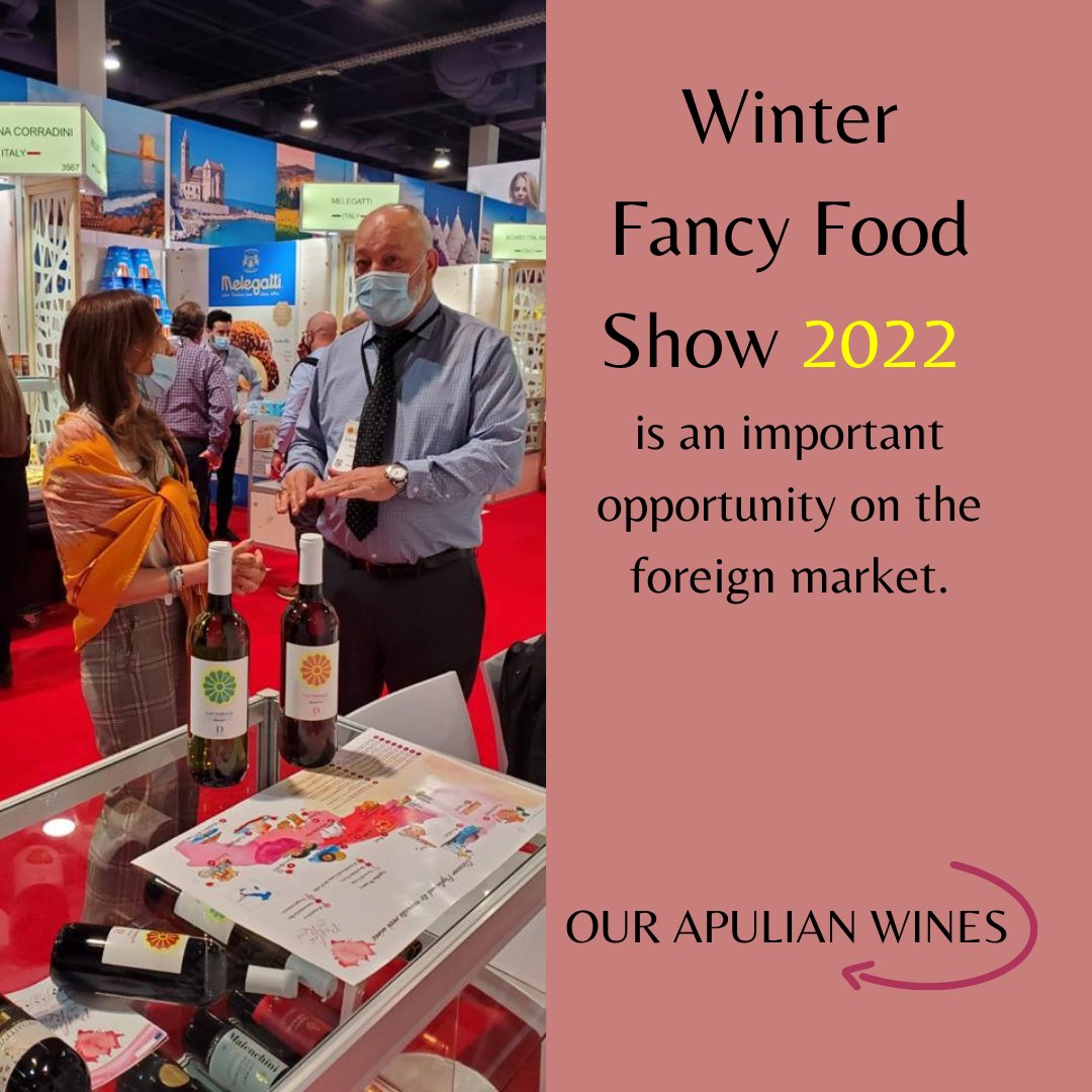 Puglia in Rosé non si ferma. Siamo stati al Wiynter Fancy Food di Las Vegas. Un’occasione di prestigio per promuovere l’eccellenza dei vini Rosati Pugliesi in una vetrina d’eccezione. 
#winterfancyfood2022#winelovers#winetastings
#lasvegasfood