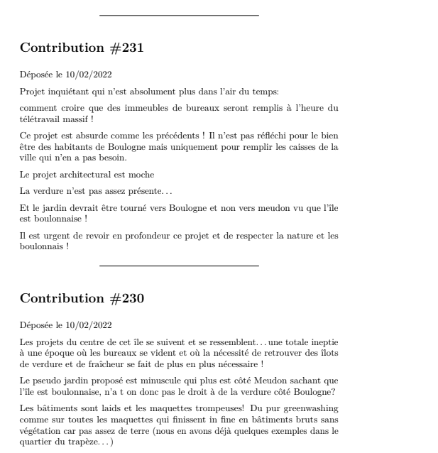Enquête publique sur la partie centrale de l’Ile Seguin <a href="/Ville_BoulogneB/">Ville de Boulogne-Billancourt</a> 

➪ Consultez le dossier, déposez vos observations jusqu'au 19/02: enquetes-publiques.com/Enquetes_WEB/F…

➪ Les 231 premières observations (PDF sur simple demande): drive.google.com/file/d/1ObuM97…