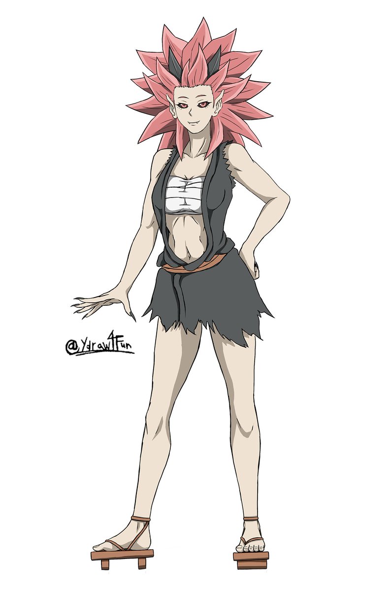 YdrawFun's tweet photo. Tomboy demon girl OC Chihasu https://t.co/xqL5JLVaMM