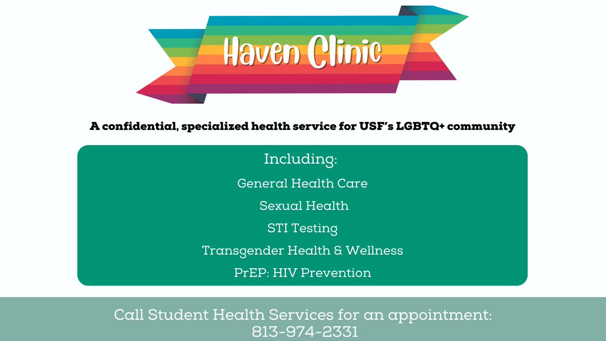 USF Student Health Services tweet media