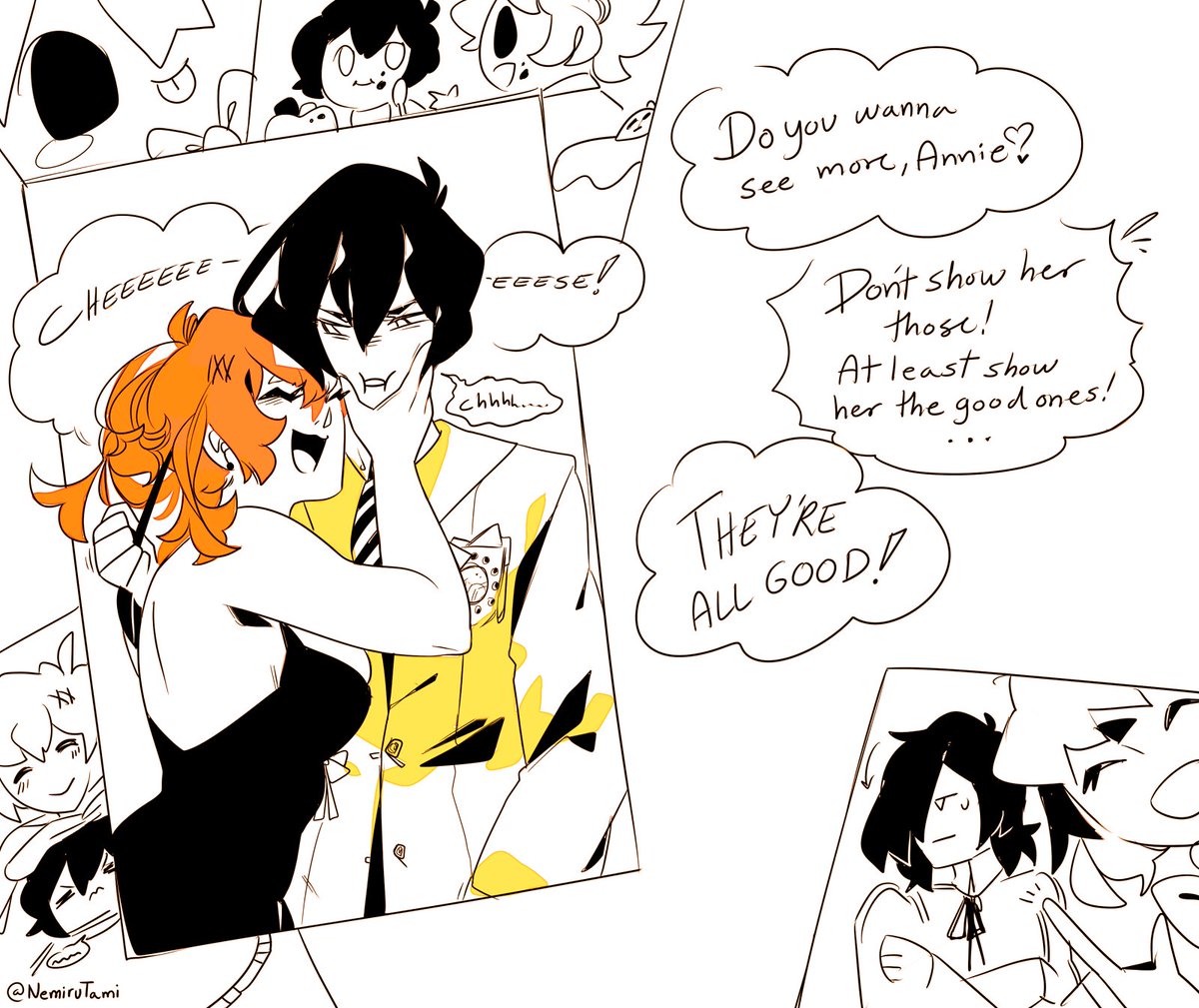 Making up Minmin and Hamham growing up together lore is my favorite passtime 