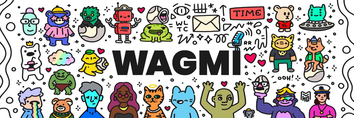 the best way to build is to build together. when we began our allowlist process, we knew we wanted to work with all kinds of different communities in the space. we are so grateful for the opportunity to interact with such inspiring creators every day! wagmi.

THANK YOU. 💙