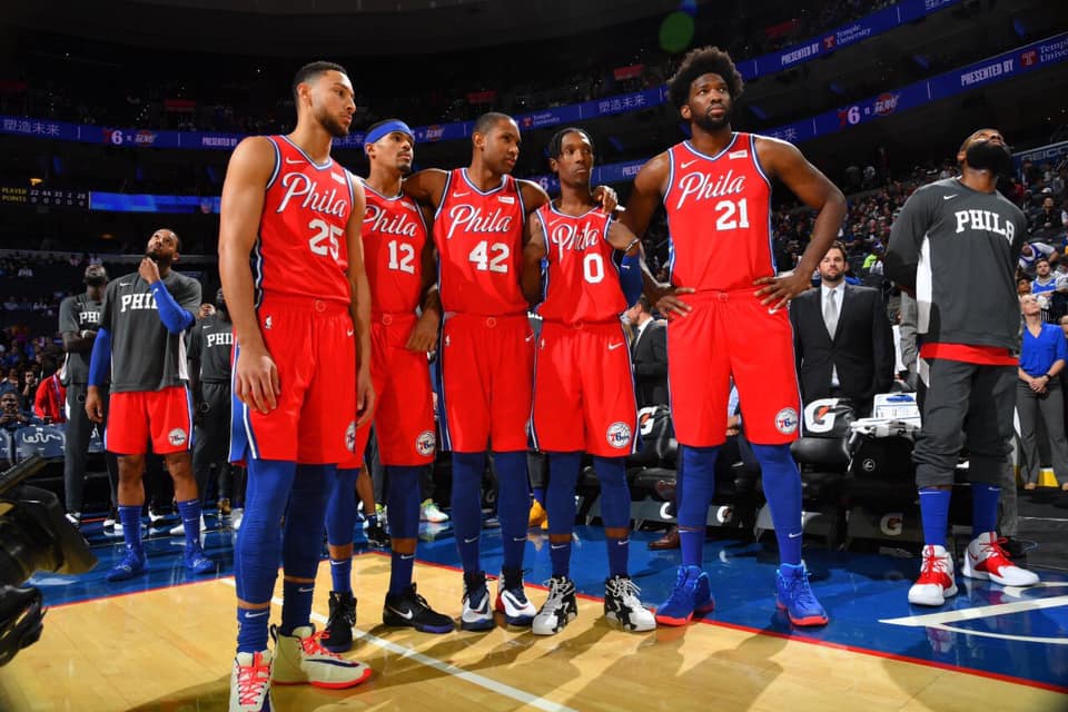 RobbyBrod's tweet photo. Had to adjust my Facebook banner over the last few years of Sixers madness. Feel really good about this last one though. Thank you @dmorey ๐ #TheProcessWorked #GraphicDesignIsMyPassion https://t.co/TSf9RJTYNX
