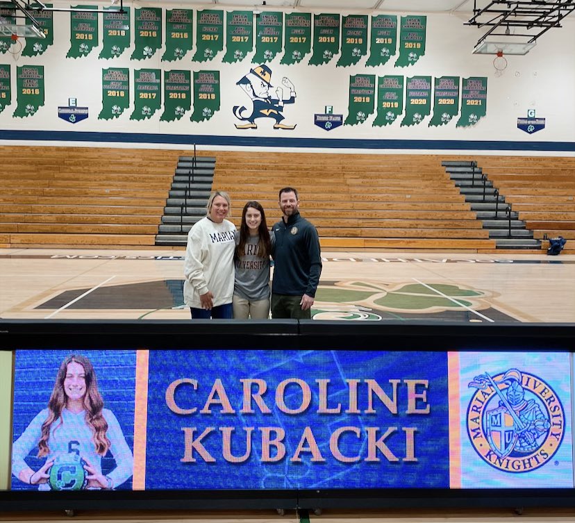 Marian Volleyball tweet media