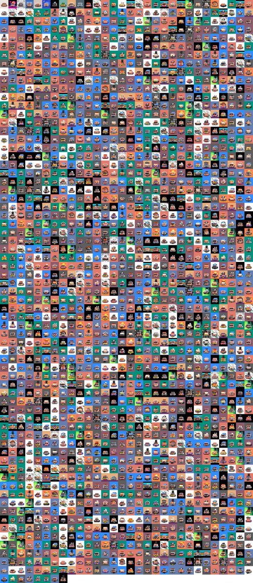 A family of Jims: all 2,048 of them.