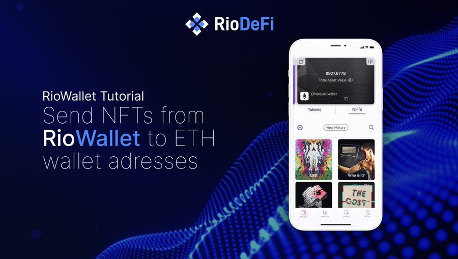 RioDeFiRus's tweet photo. 5 шагов для отправки ваших #NFT из RioWallet. Откройте для себя лучший способ отправки ваших 
@BoredApeYC @AzukiZen или @hapeprime

Полное руководство 👉 https://t.co/SsO0hencc8🧵 

📲 Скачайте #RioWallet !
#IOS: https://t.co/ZDE0gZN15r
#Android: https://t.co/gyv67Hv6tV https://t.co/XfpkGzqOOG