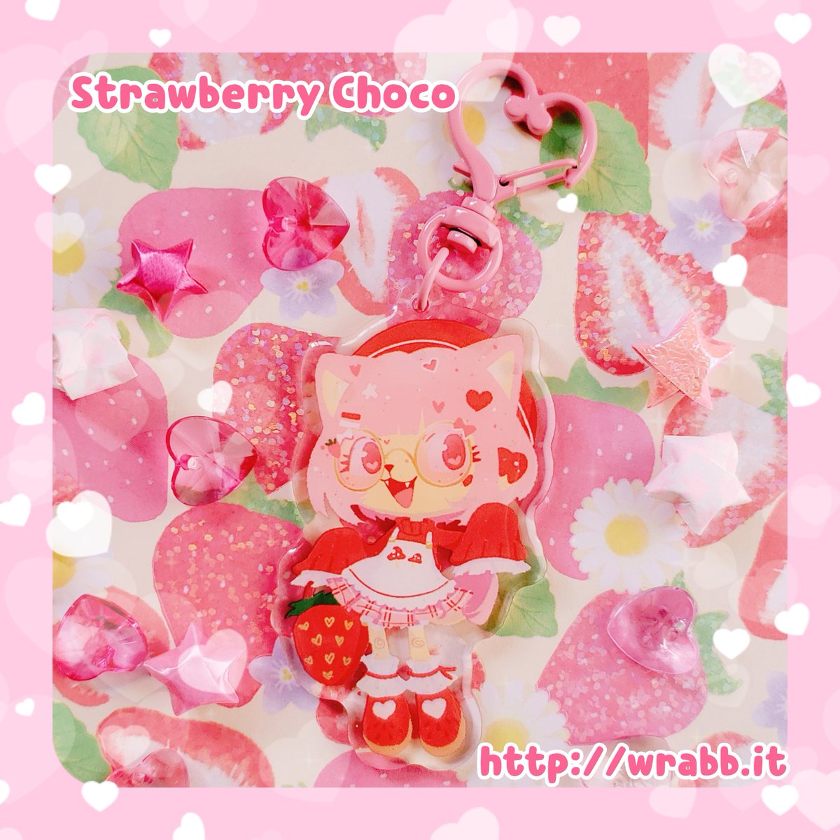 My OC Strawberry Choco is so perfect for Valentines Day 🥰🍓🍄
links to all these below! 👇 