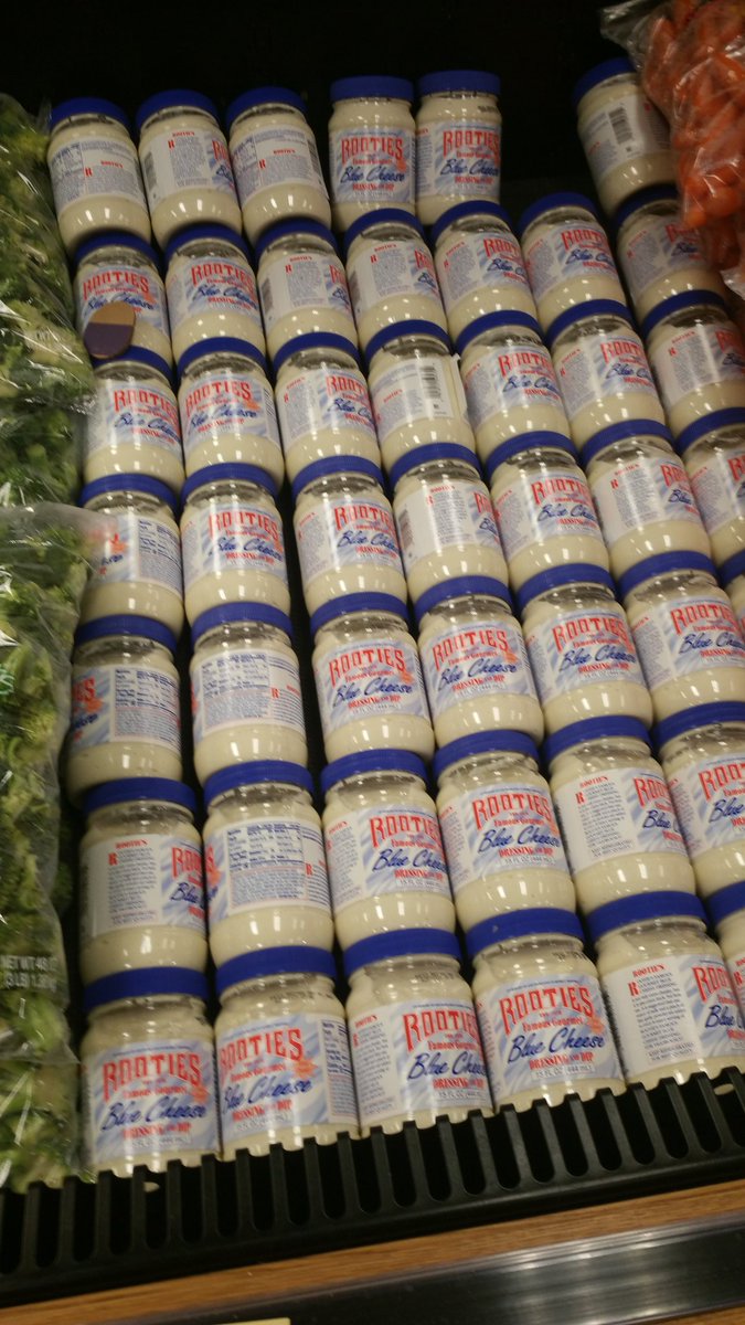 HopDaddy23's tweet photo. @TopsMarkets at Rehm and Transit hasn't had Rooties blue cheese on the shelves in over a month.  One employee told me how the owner is in the hospital and is the only one that knows the recipe and he won't tell anyone so production has haulted.  Just walkd into @Wegmans  and bam! https://t.co/IQgBDF2NvY