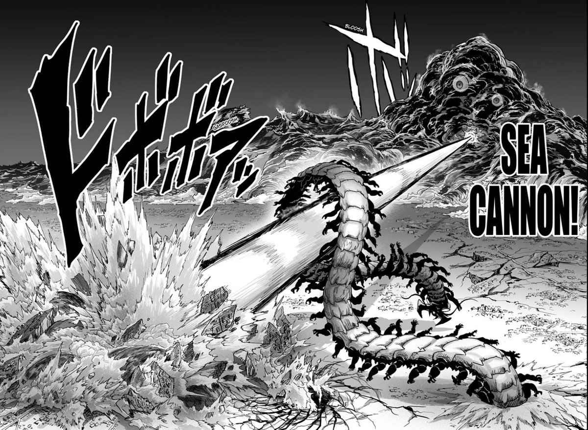 jabstorm's tweet photo. One Punch Man really has the best art in all of manga man Murata just casually dropping it like it’s nothing #opm155 https://t.co/iSuHlHXq2h