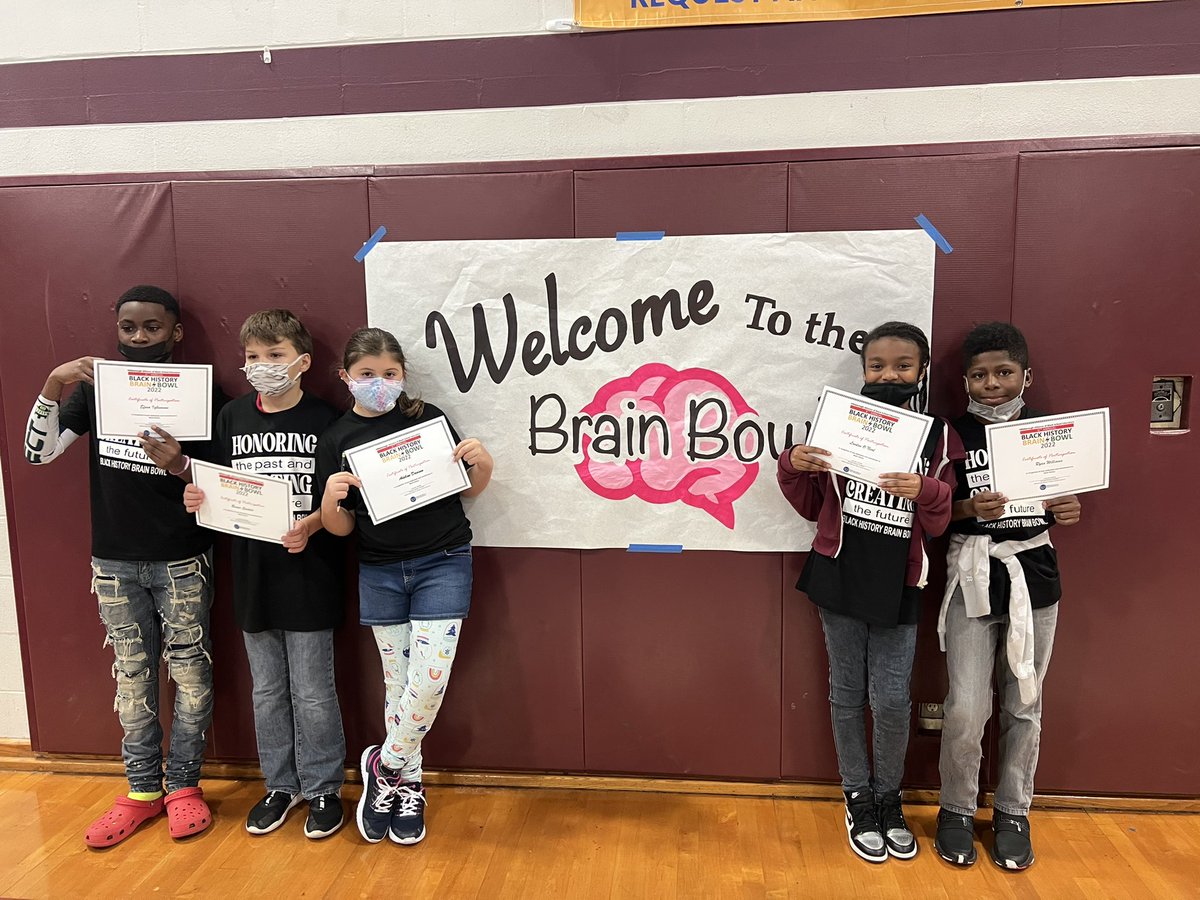 SchmidtSailors's tweet photo. We are so proud of the hard work and time our Black History Brain Bowl team put in. We didn’t place but had so much fun learning. Congrats to all the winners! @HABSEconnects @HillsboroughSch https://t.co/aVmed01Jpa