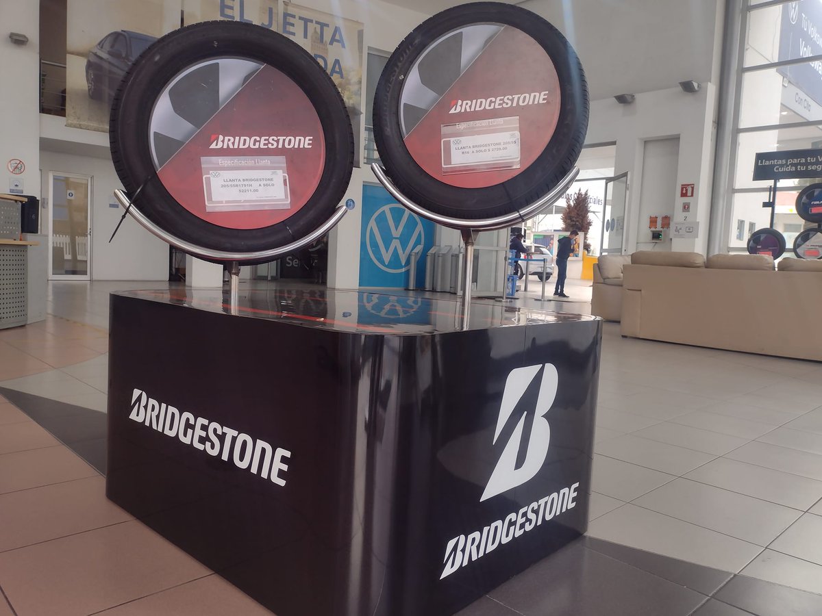 En Z Motors de México podrás encontrar llantas #Bridgestone para que tú #Volkswagen tenga el mejor rendimiento y puedas manejar con total seguridad sin poner en riesgo a tu familia. 🚗🧔🧑‍🦳🧑👶

Comunícate con nosotros por nuestros medios digitales y pide más información.