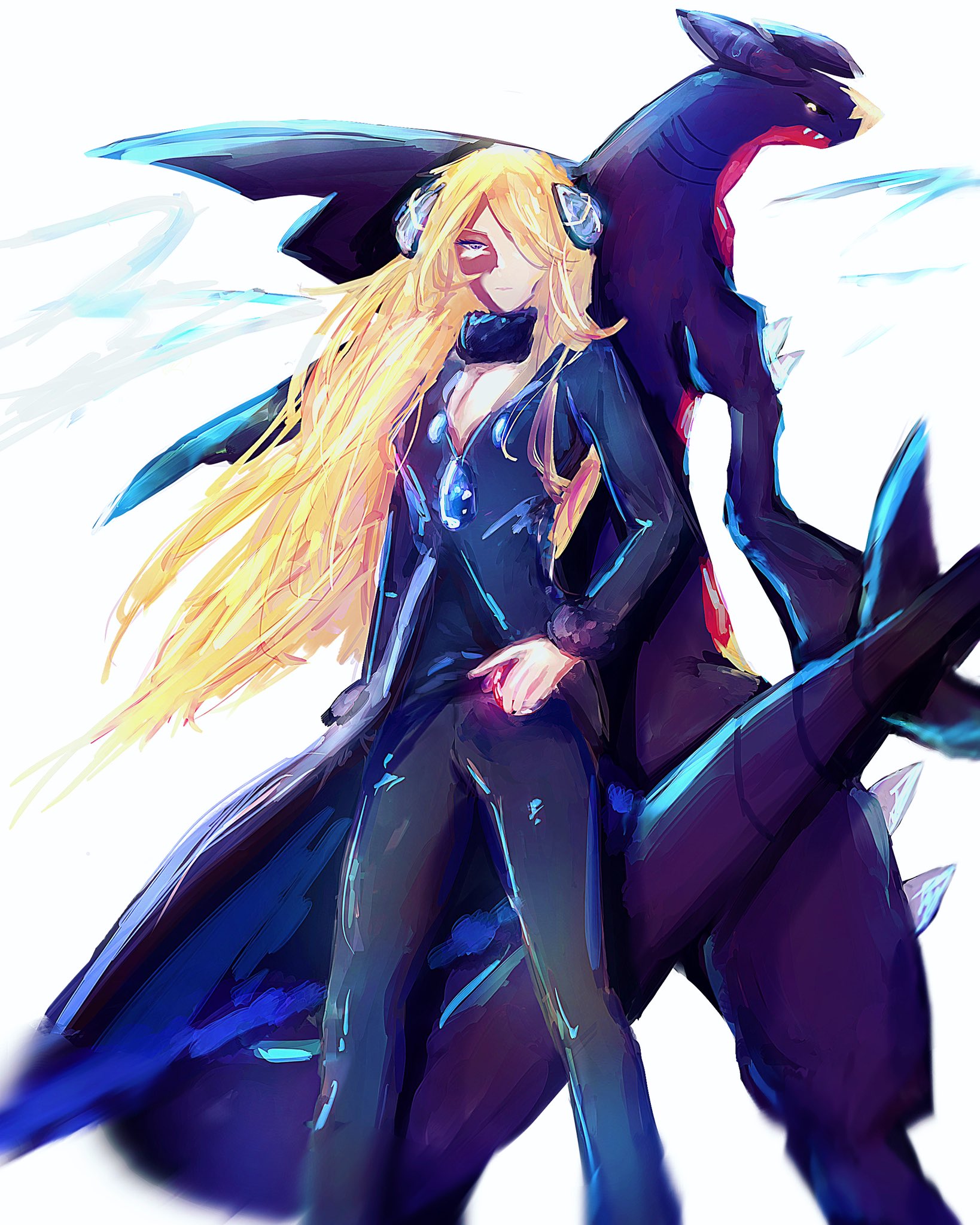 シムム 低浮上の極まり シロナ戦 イラスト 絵描きさんと繋がりたい 冬の創作クラスタフォロー祭り ポケモン シロナ ガブリアス T Co Az1bg2hmtn Twitter