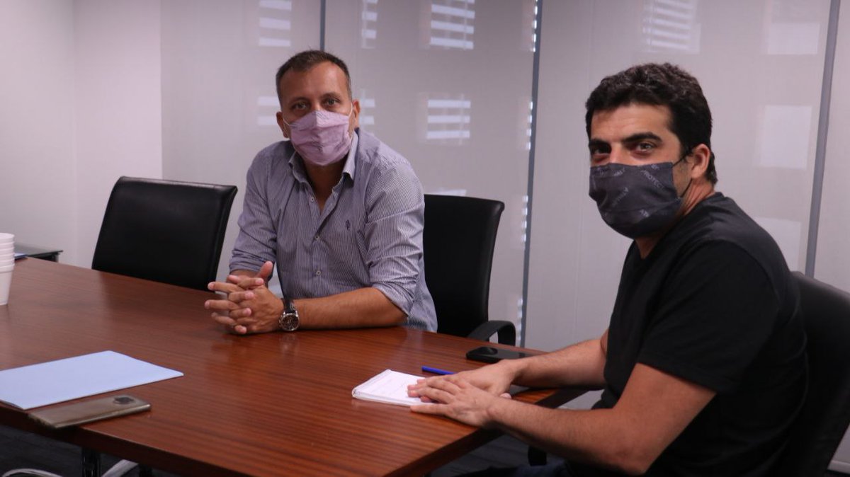 ⚛️ Comité Asesor en Ciencias del Deporte (CACD) 🏋️‍♀️

El Subsecretario de Deportes <a href="/drjavierlovera/">Javier Lovera</a> se reunió con Pablo Nuñez, Subsecretario de Coordinación Institucional de @ciencia_ar 🏛️