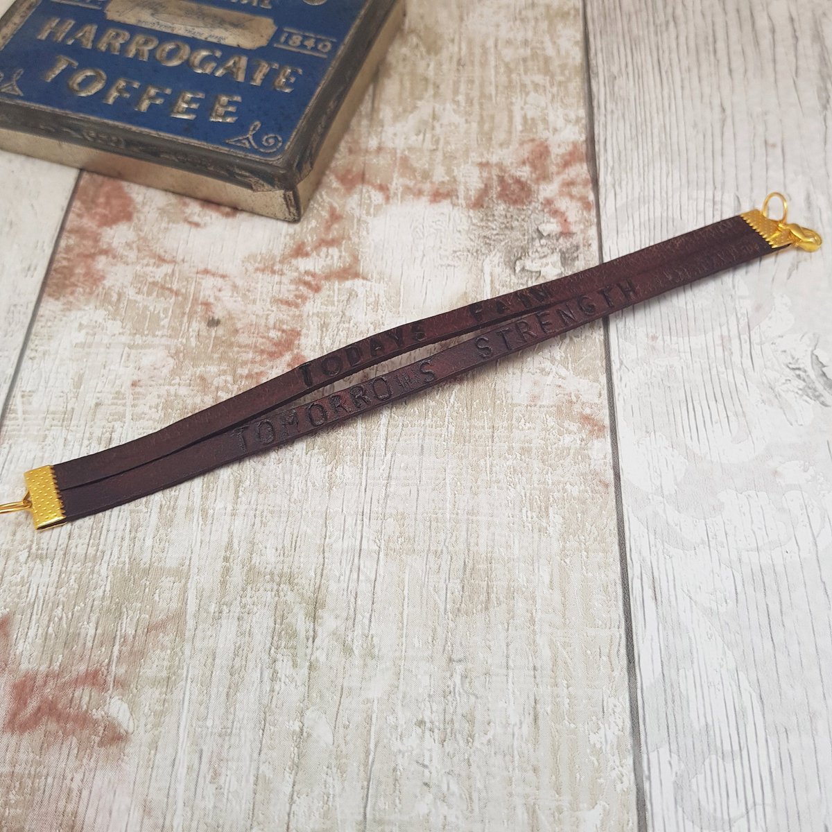 martisanne's tweet image. Todays pain, tomorrows strength, leather cuff bracelet, stamped leather bracelet, custom engraved gift, custom quote jewelry, custom name tuppu.net/797d36bc #TMTinsta #EtsyTeamUnity #CustomEngravedGift