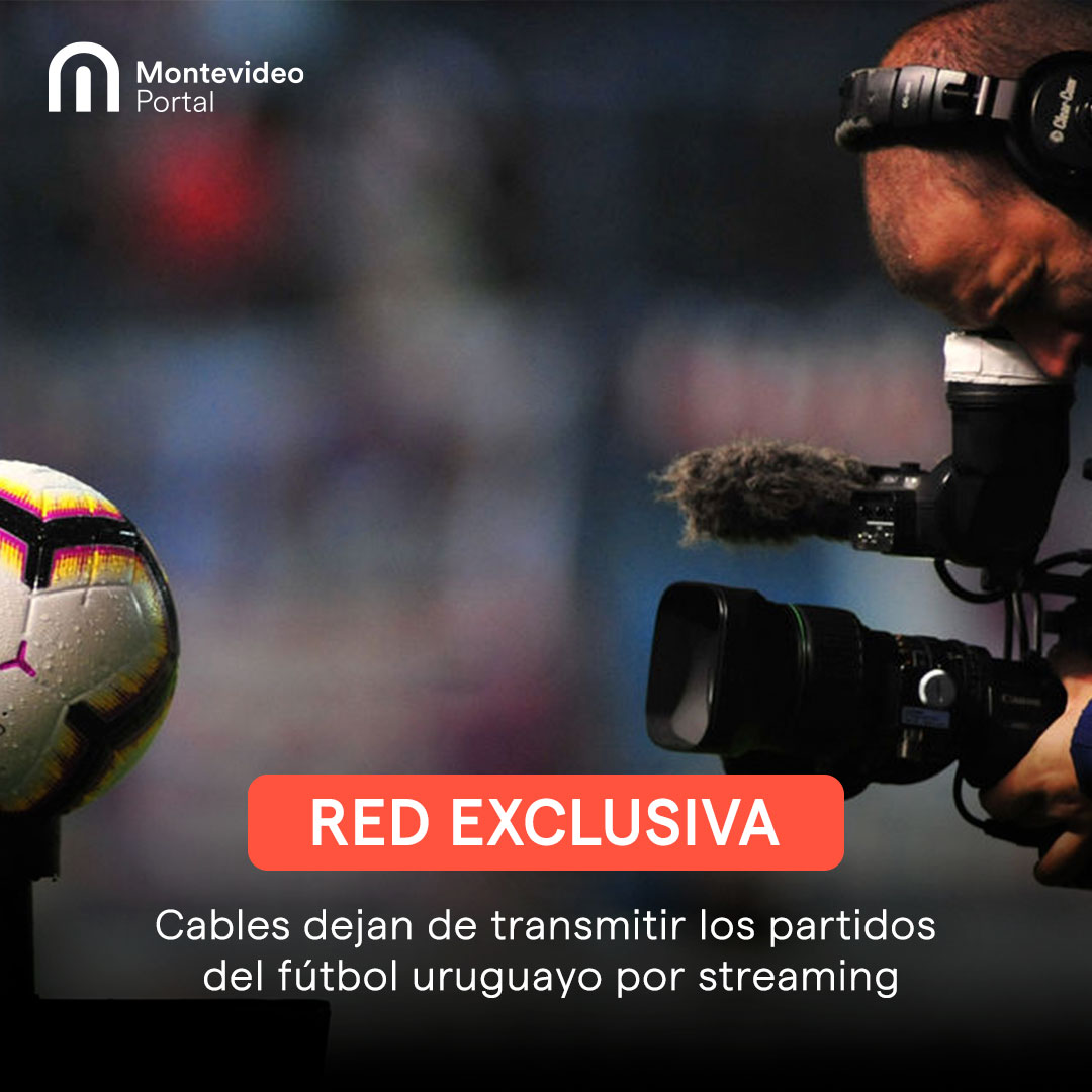 Cables dejan de transmitir los partidos del fútbol uruguayo por streaming