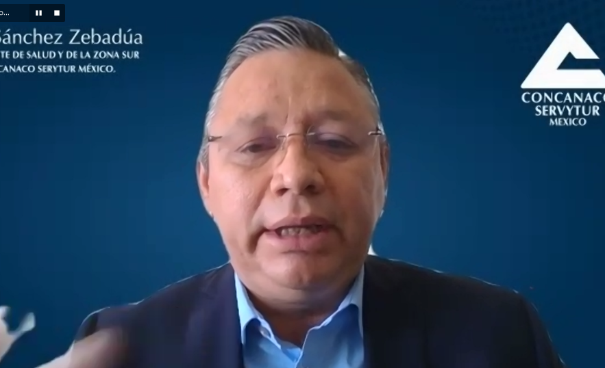 CONCANACO's tweet photo. Héctor Tejada, Presidente de Concanaco, participó en la reunión regional de la zona Sur, encabezada por su Vicepdte. Rafael Sánchez, en la que se abordaron diversos temas de interés de las Cámaras de Comercio de los estados de Chiapas, Guerrero, Oaxaca y Veracruz https://t.co/P98d9Tinwb