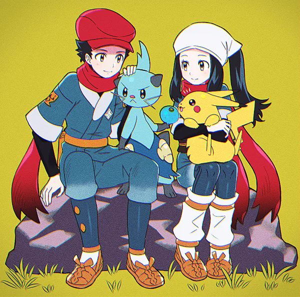 主人公とショウ先輩 