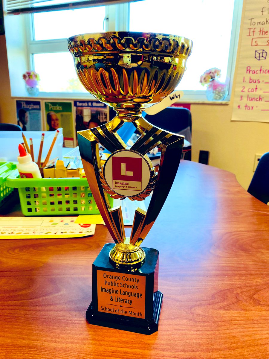LuzSeda3's tweet photo. Excited to celebrate the success of our ELL’s from @ImagineLearning. Eagle Creek was selected “School of the Month” for November and January based on average minutes usage, active students and average lessons passed!!!❤️@ECE_ELEM @ZaydaPresley @OCPS_MSD https://t.co/G9Lav2yCq8