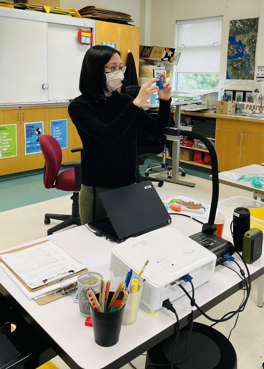 patriciampain's tweet photo. 2 mentors, 1 mentee, an idea, a hobby &amp; a belief that every kid can &amp; you have yourself a group of kids who felt safe enough to take a risk &amp; 3 teachers who are better together! The mentor/mentee partnership nurtures everyone! You did it Astrid! @astrid_hw @WeickGrace https://t.co/uJLlJxIwB3