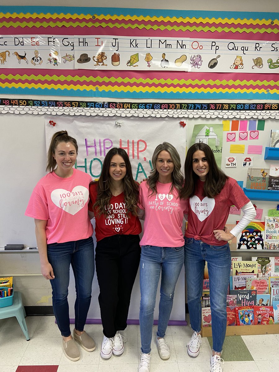 We are 100 Days Brighter at Sharon School! So much fun had! One of my students even said “today was the best day of my life” 💕🎉 💯