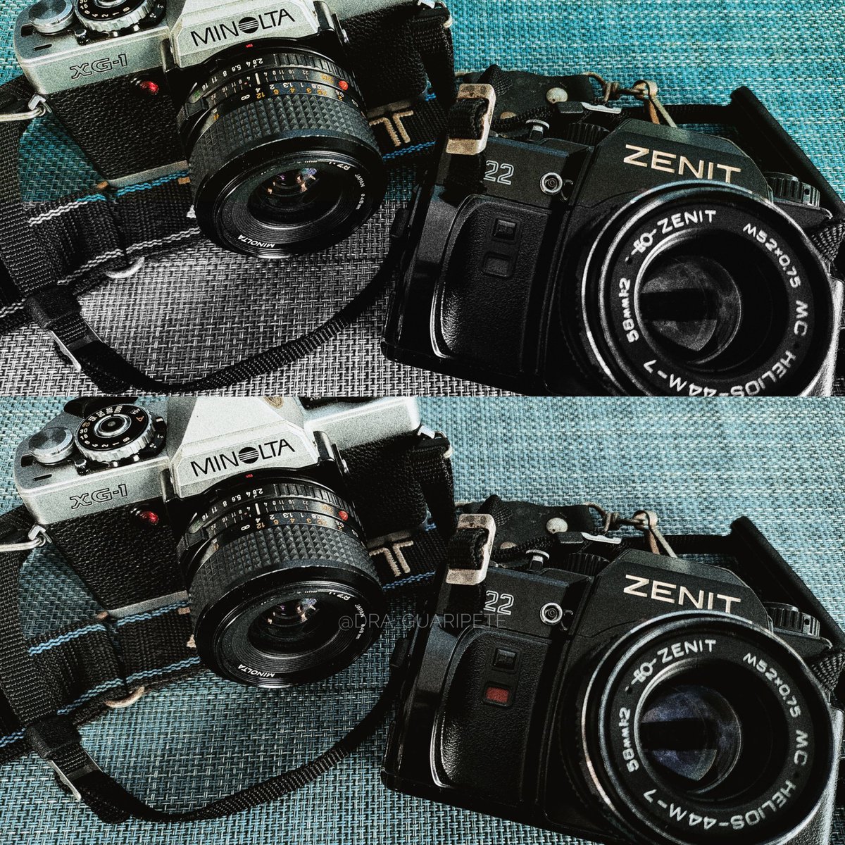 Dra_Guaripete's tweet photo. Mirenmirenmirenmiren #SLR #Minolta #Zenit #Cameraception #PlayTime https://t.co/UsNfe8LTeB