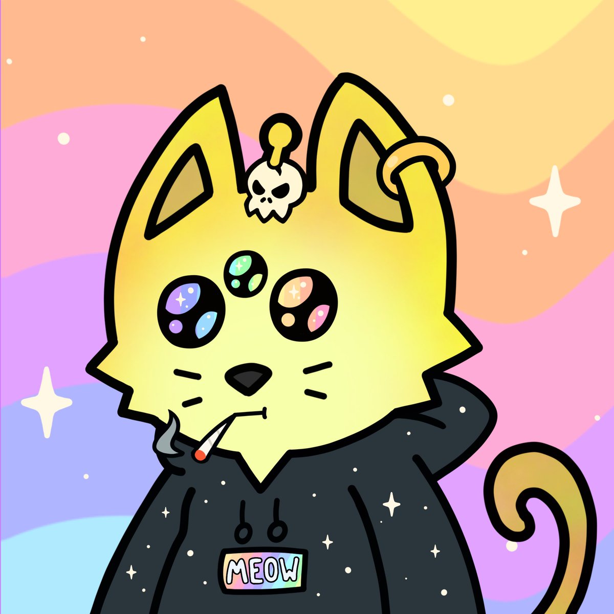 Cosmic Cats tweet media