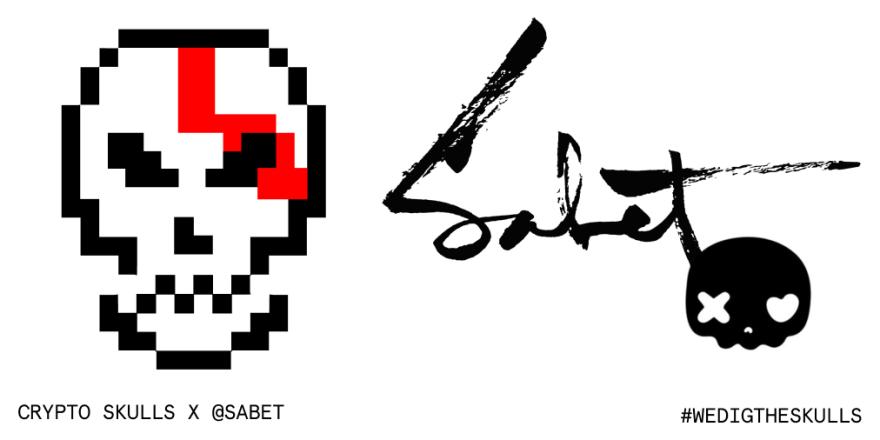 We are pleased to announce our first 1/1 charity auction collab with the legend himself, <a href="/sabet/">sabet</a> !

Giving back will always be part of the #SkullNation ethos. More information soon... 

#WeDigTheSkulls #NFTCharity