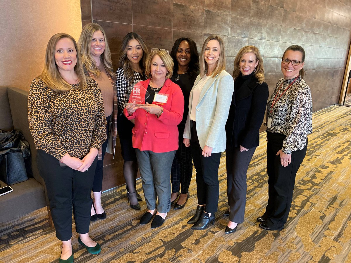 meritrustcu's tweet photo. Join us in congratulating Meritrust Chief Human Resources Officer Vicki Plank! Vicki was inducted into the @ICTBizJournal HR Pro Hall of Fame today. Her leadership has far-reaching impact, building skills that move our community forward. We're proud of you, Vicki! #TeamMeritrust https://t.co/gIOy0exKib