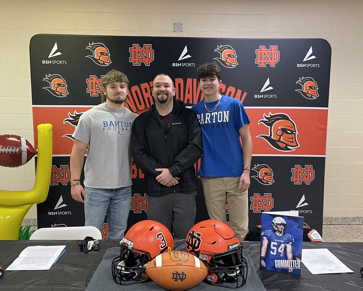 Excited to see these guys go do big things in Wilson <a href="/barton_fb/">BartonCollegeFB</a> #BuiltDifferent