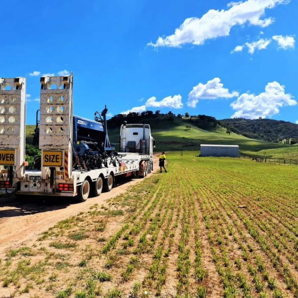 It's a beautiful day to be delivering a brand new AD230. Cheers to the team at On-Trac Ag for sharing.