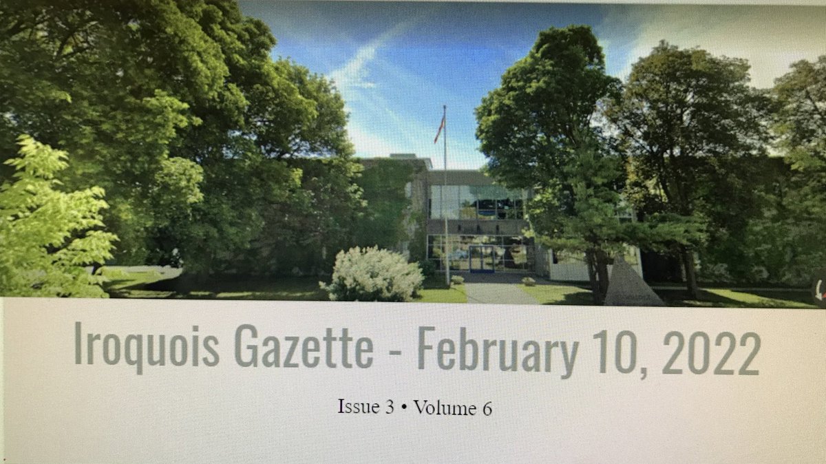 Eagle Nation, please be on the lookout for the latest edition of the Iroquois Gazette!  #news <a href="/tdsb/">Toronto District School Board</a> <a href="/LC3_TDSB/">TDSB LC3</a>