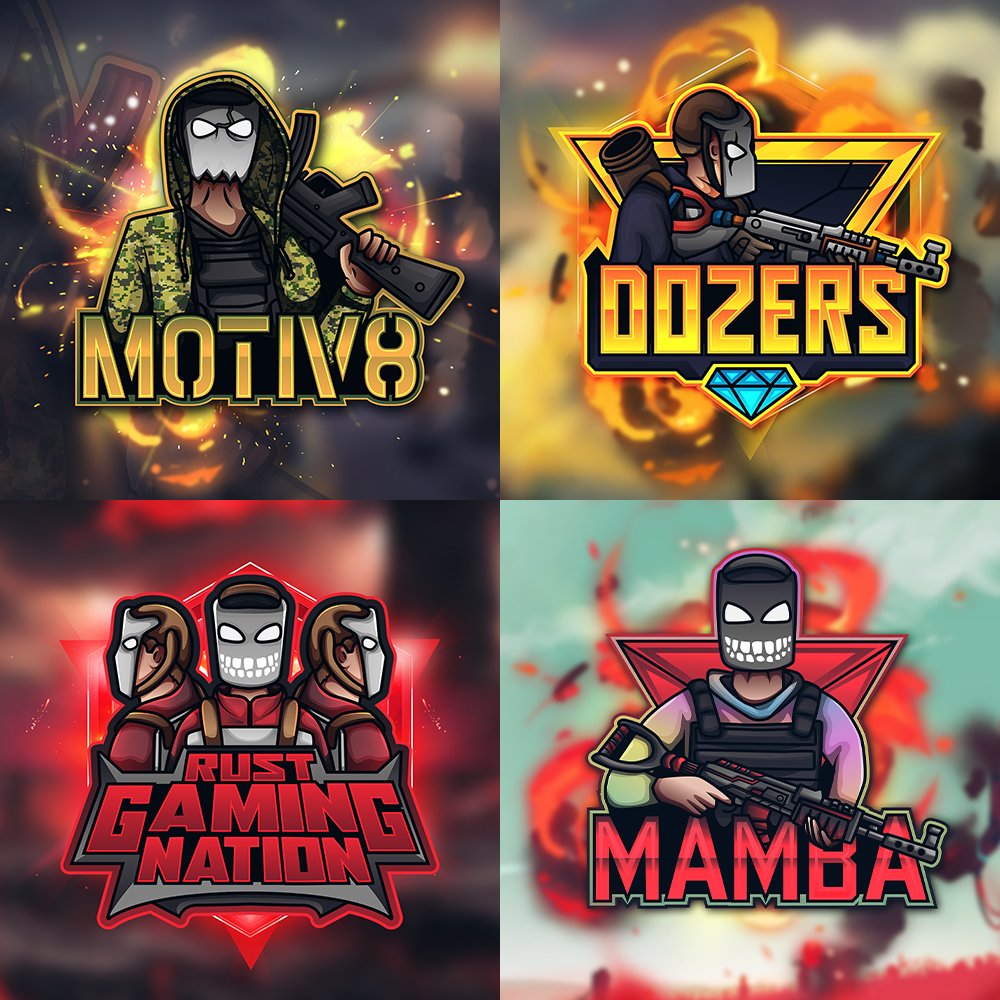 ivanboroja's tweet image. Few logos done in past week
Check them out here : behance.net/annsaturen

@playrust
 #rust #rustart #logo #mascotlogo