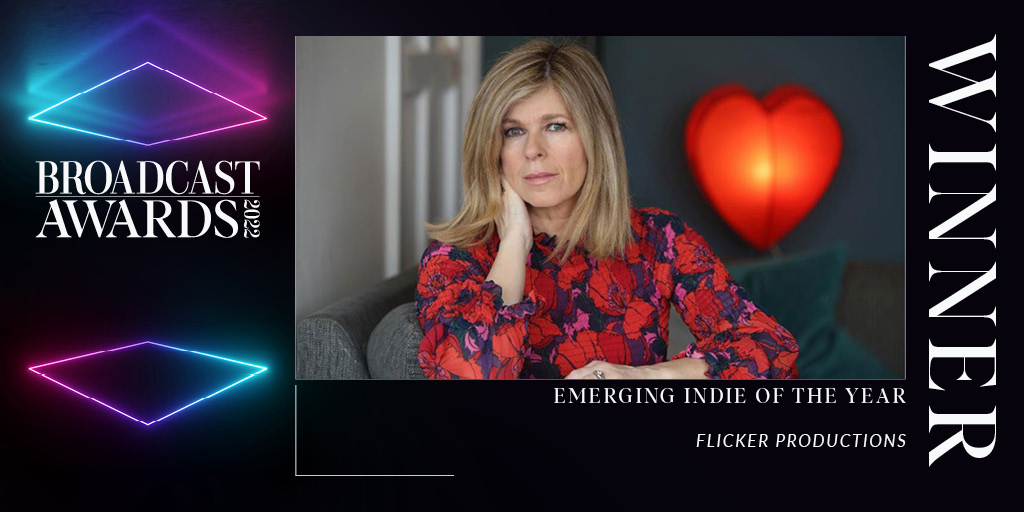 BroadcastAwards's tweet photo. Up next is the award for Emerging Indie of the Year, and the winner is - @Flicker_TV #BroadcastAwards https://t.co/rJcdjyZeZm