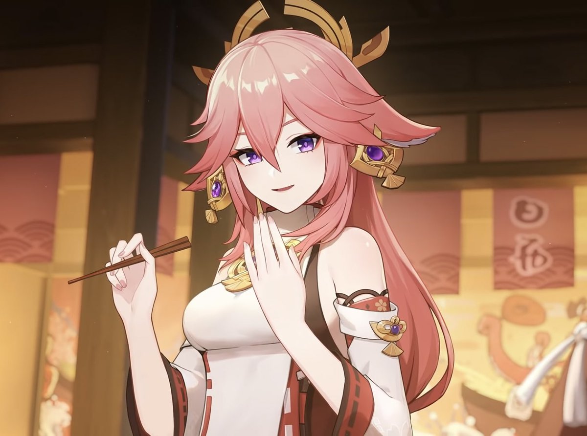 мико геншин фамильяр. палочка яэ мико. Yae геншин импакт. посох яэ мику. посох гохэй яэ мико.