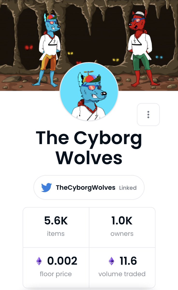 TheCyborgWolves's tweet photo. We officially have 1k owners! 🐺 

This is a huge milestone and would not be possible without the immense support and love from the #NFTCommunity! ❤️ 

Make sure to join the WolfPack! 
https://t.co/x3ra0rDB33

-
#NFT #NFTCollection #NFTProject #PolygonNFT #TheCyborgWolves https://t.co/ShNQutvUxJ