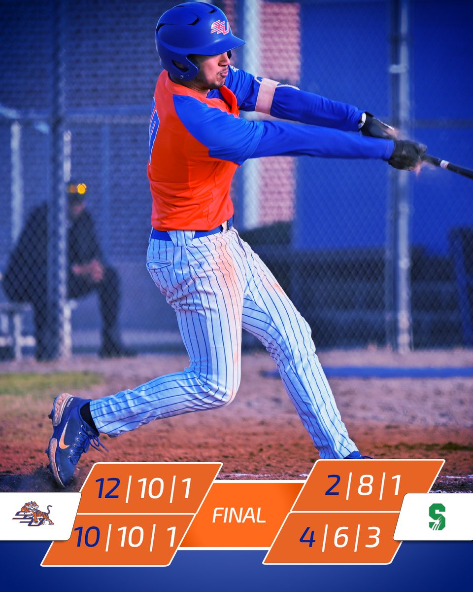 SavStateTigers's tweet photo. 3-3

Tigers sweep today's doubleheader! 

Final game of the series➡️ Feb. 11 @ 1 p.m. 

#HailSSU | #HBCU | #SSU https://t.co/g76rVZhJef