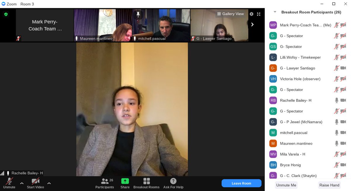 PerryWhs's tweet image. Today @WeehawkenTSD #MockTrial Defense team competed @NJStateBar @NJStateBarFdn. Wonderful effort against a well-prepared @TheHudsonSchool team. The Prosecution team is on the docket for next week! #WeeWork @RobFerullo4 @StefanieCirill1 @DeStefanoEDU @FAmato53 @EricCrespoEDU